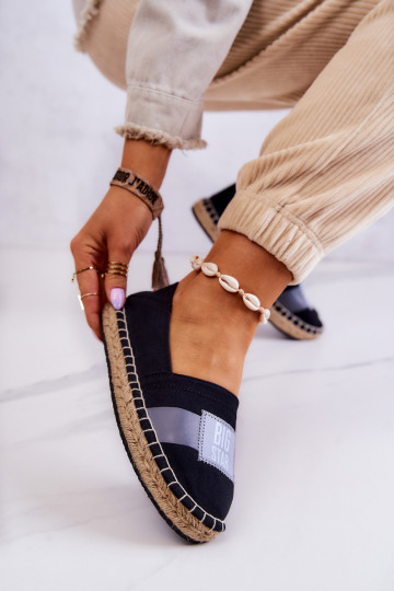 Women's Slip-On Espadrilles Big Star JJ274963 Black 2