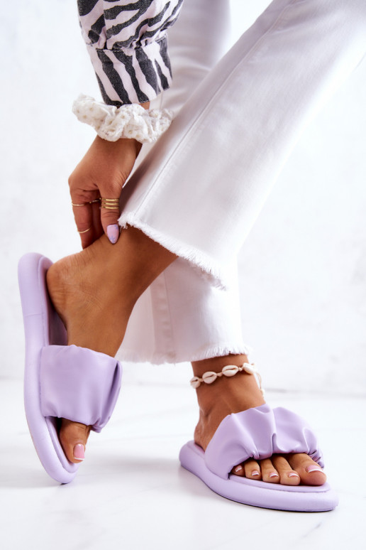 Women's Classic Slippers Purple Feline Women's Classic Slippers Purple Feline