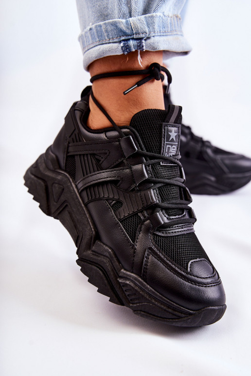 Women s Sport Shoes Sneakers Black Daren Women s Sport Shoes Sneakers Black Daren