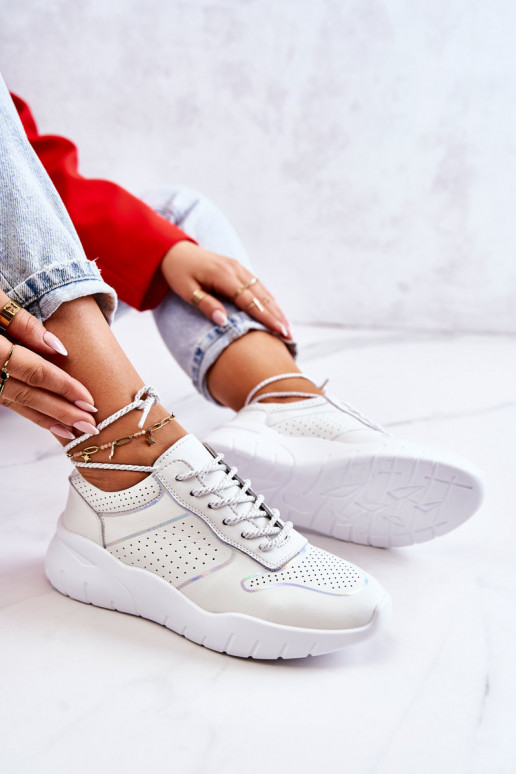Classic Women's Sneakers White Carly