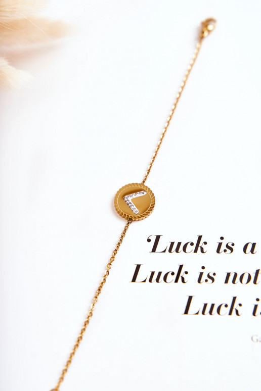 Women's Celebrity Bracelet With Ornament And Cubic Zirconia Gold Women's Celebrity Bracelet With Ornament And Cubic Zirconia Gold