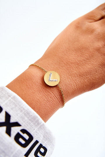 Women's Celebrity Bracelet With Ornament And Cubic Zirconia Gold 2