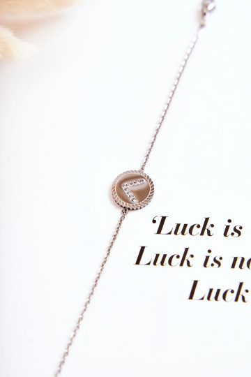 Women's Celebrity Bracelet With Ornament And Cubic Zirconia Silver