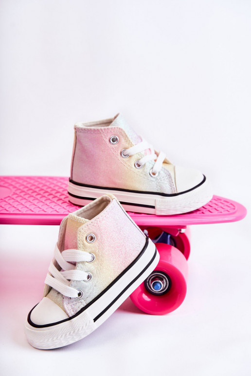 Children's High Sneakers Multicolor Blanka