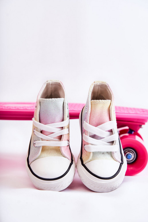 Children's High Sneakers Multicolor Blanka