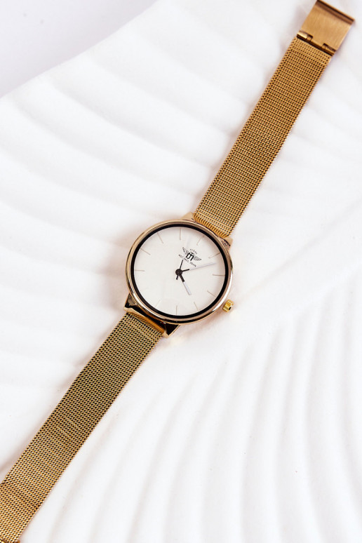 Women's Analog Watch Michel John White-Gold Women's Analog Watch Michel John White-Gold