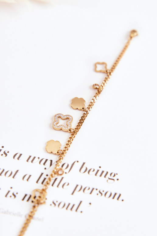 Fashionable Bracelet With Ornaments Gold Fashionable Bracelet With Ornaments Gold