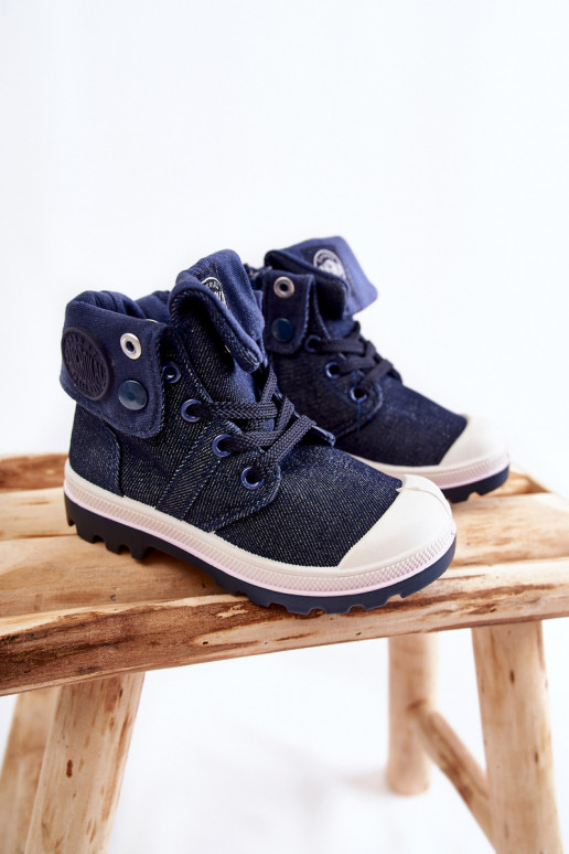 Children's High-top Sneakers Navy Tobby Children's High-top Sneakers Navy Tobby