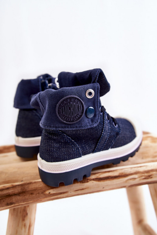 Children's High-top Sneakers Navy Tobby Children's High-top Sneakers Navy Tobby