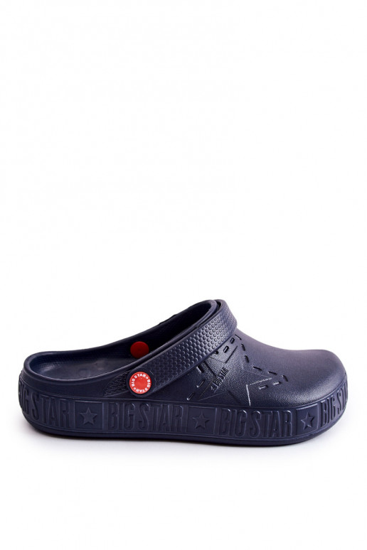 Men's Light Slippers Kroks Big Star II175002 Navy blue Men's Light Slippers Kroks Big Star II175002 Navy blue