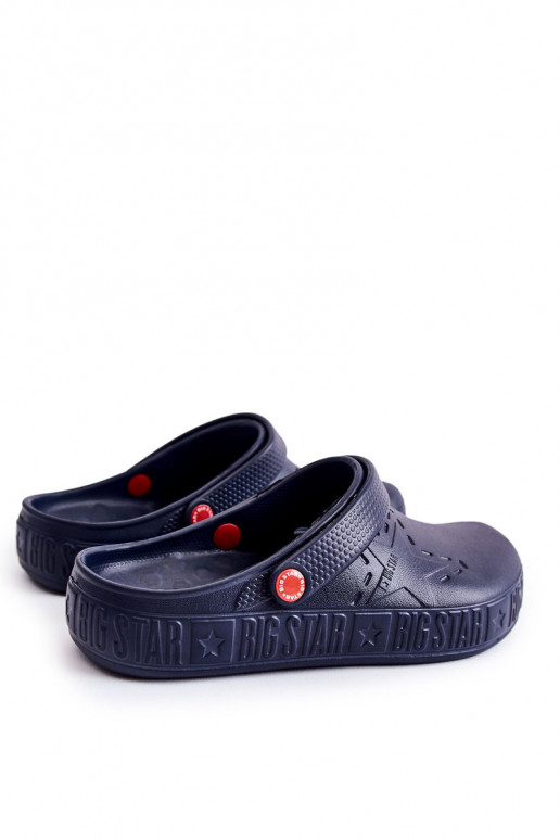Men's Light Slippers Kroks Big Star II175002 Navy blue Men's Light Slippers Kroks Big Star II175002 Navy blue
