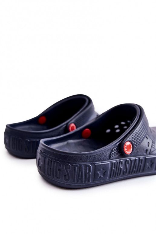 Men's Light Slippers Kroks Big Star II175002 Navy blue Men's Light Slippers Kroks Big Star II175002 Navy blue