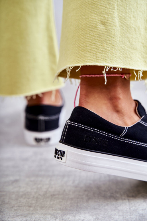 Women's Cloth Sneakers Big Star KK274019 Black Women's Cloth Sneakers Big Star KK274019 Black