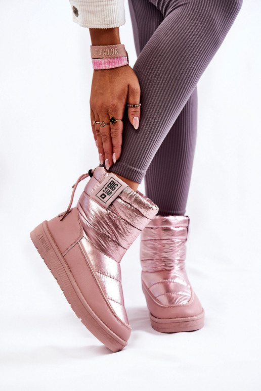 Women's Snow Boots Big Star II274119 Pink Women's Snow Boots Big Star II274119 Pink