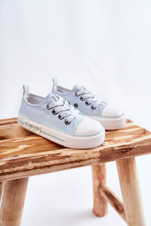Children's Cloth Sneakers BIG STAR KK374073 Blue Children's Cloth Sneakers BIG STAR KK374073 Blue