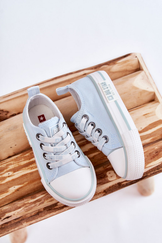 Children's Cloth Sneakers BIG STAR KK374073 Blue Children's Cloth Sneakers BIG STAR KK374073 Blue