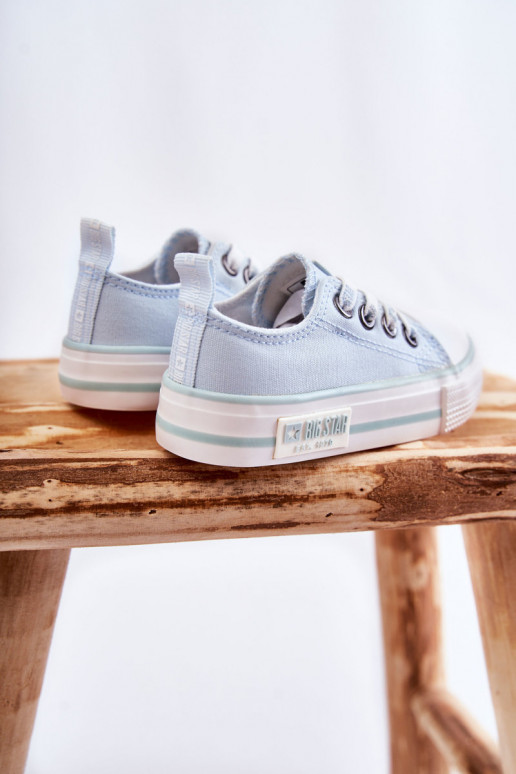 Children's Cloth Sneakers BIG STAR KK374073 Blue Children's Cloth Sneakers BIG STAR KK374073 Blue