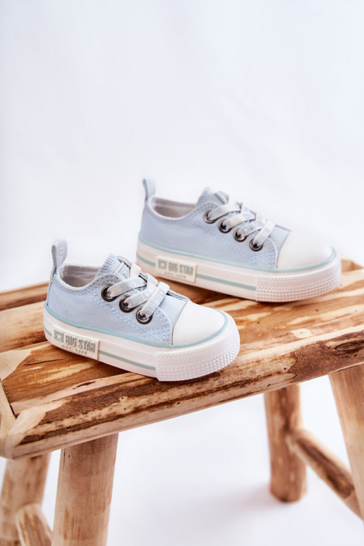 Children's Cloth Sneakers BIG STAR KK374073 Blue Children's Cloth Sneakers BIG STAR KK374073 Blue
