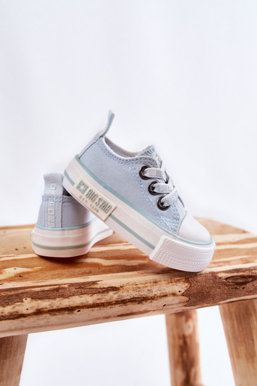Children's Cloth Sneakers BIG STAR KK374053 Blue Children's Cloth Sneakers BIG STAR KK374053 Blue