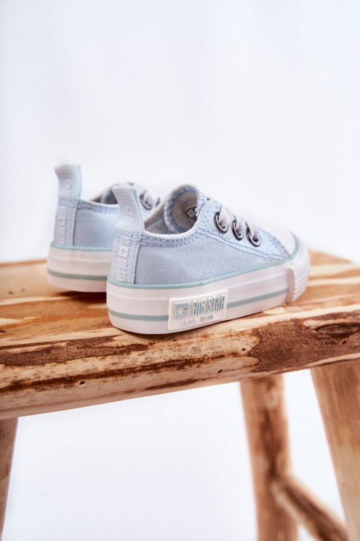 Children's Cloth Sneakers BIG STAR KK374053 Blue Children's Cloth Sneakers BIG STAR KK374053 Blue