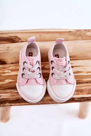 Children's Cloth Sneakers BIG STAR KK374052 Pink 2