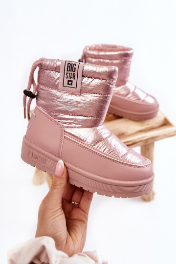 Children's snow boots Big Star KK374219 Pink 2