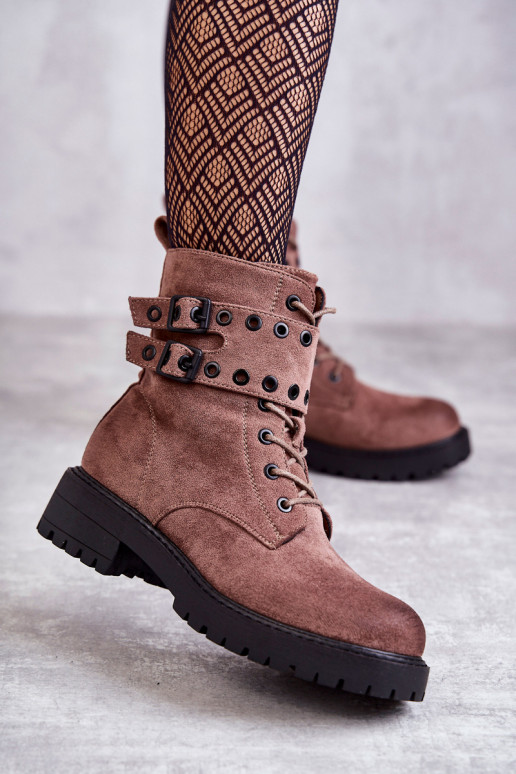 Women's Suede Warm Boots Bright brown Silvor Women's Suede Warm Boots Bright brown Silvor