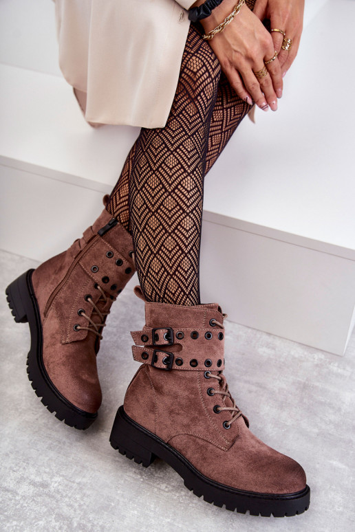 Women's Suede Warm Boots Bright brown Silvor Women's Suede Warm Boots Bright brown Silvor