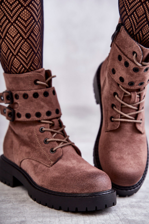 Women's Suede Warm Boots Bright brown Silvor Women's Suede Warm Boots Bright brown Silvor