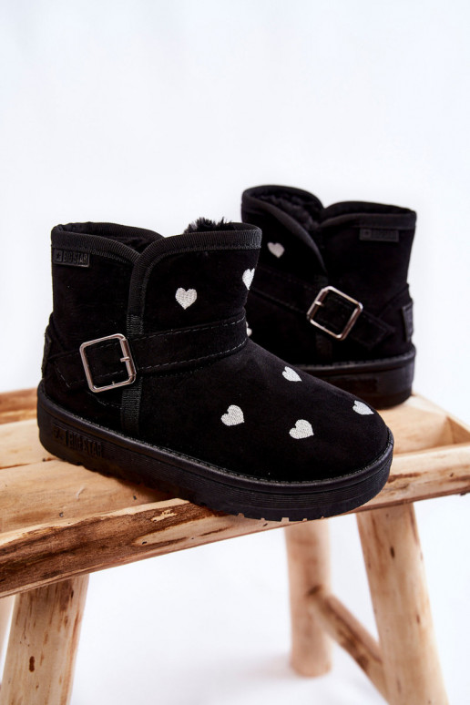 Children's Snow Boots Big Star KK374243 Black Children's Snow Boots Big Star KK374243 Black