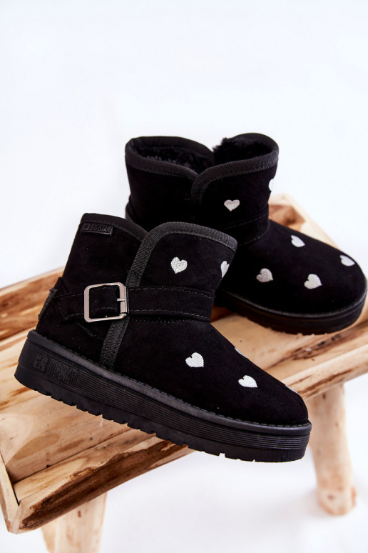 Children's Snow Boots Big Star KK374243 Black Children's Snow Boots Big Star KK374243 Black