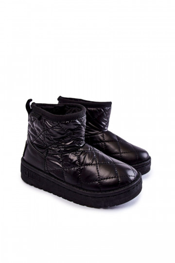 Children's Warm Snow Boots Big Star KK374242 Black 2