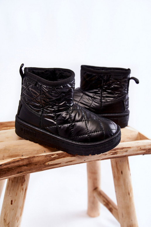 Children's Warm Snow Boots Big Star KK374242 Black Children's Warm Snow Boots Big Star KK374242 Black