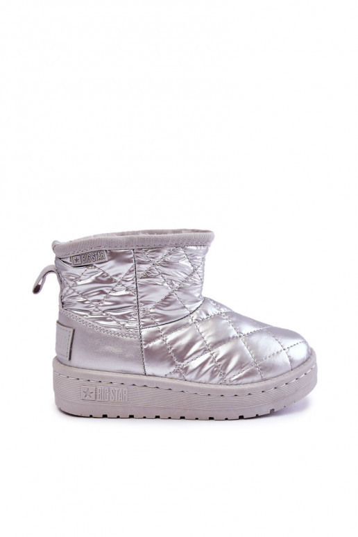 Children's Warm Snow Boots Big Star KK374241 Silver Children's Warm Snow Boots Big Star KK374241 Silver