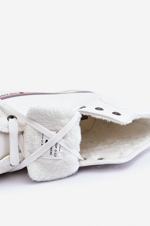 Women's High Sneakers Cross Jeans KK2R4044C White