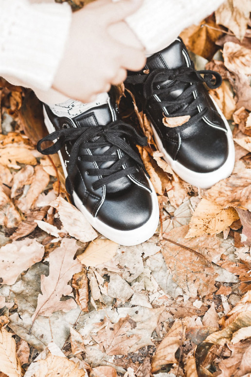 Children's Sport Shoes Lace-up Big Star KK374223 Black Children's Sport Shoes Lace-up Big Star KK374223 Black