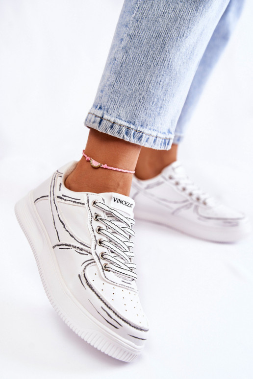 Women's Low Sport Shoes White Solveig Women's Low Sport Shoes White Solveig