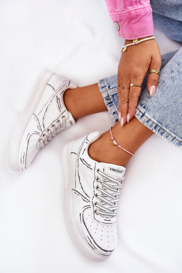Women's Low Sport Shoes White Solveig 2
