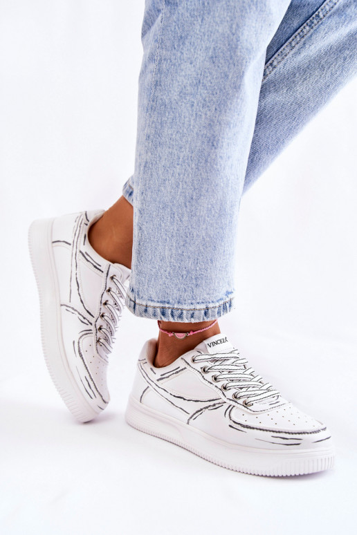 Women's Low Sport Shoes White Solveig Women's Low Sport Shoes White Solveig