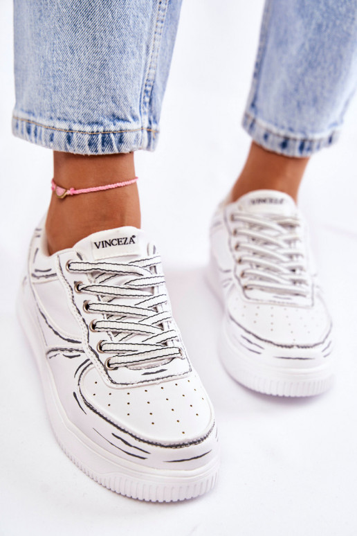 Women's Low Sport Shoes White Solveig Women's Low Sport Shoes White Solveig