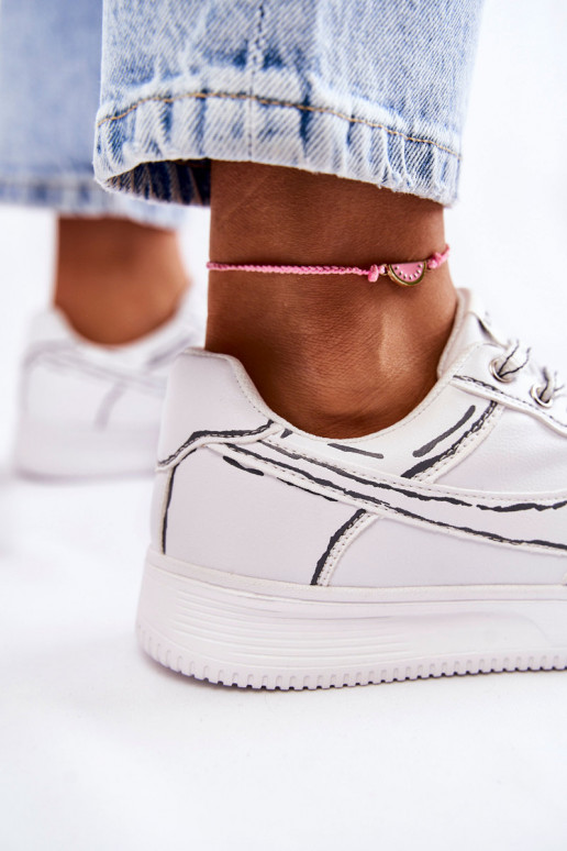 Women's Low Sport Shoes White Solveig Women's Low Sport Shoes White Solveig