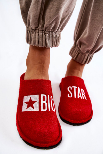 Domestic slippers Big Star KK276022 Red 2