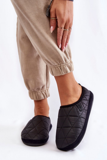 Women's Slippers Big Star KK274606 Black 2