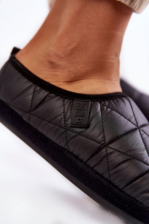 Women's Slippers Big Star KK274606 Black Women's Slippers Big Star KK274606 Black