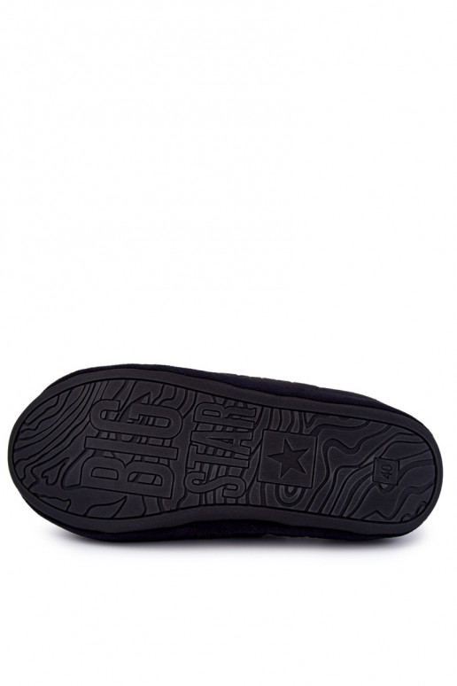 Men's Slippers Big Star KK174365 Black Men's Slippers Big Star KK174365 Black