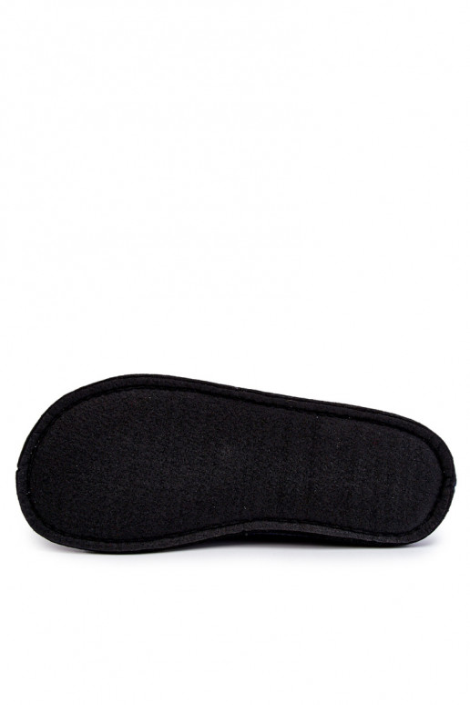 Classic Men's Slippers Big Star KK176002 Navy blue Classic Men's Slippers Big Star KK176002 Navy blue