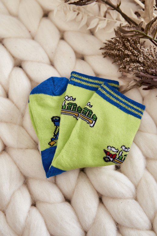 Children's Cotton Socks With Patterns 5-Pack Multicolor Children's Cotton Socks With Patterns 5-Pack Multicolor