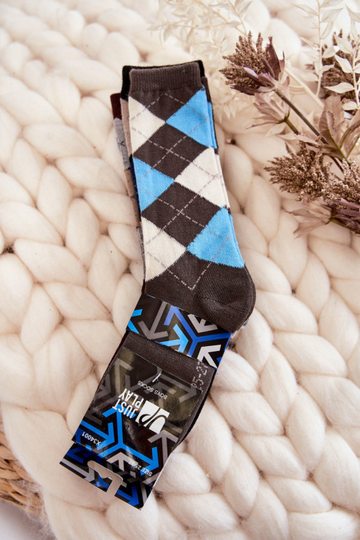 Youth High Checkered Socks 5-Pack Multicolor Youth High Checkered Socks 5-Pack Multicolor