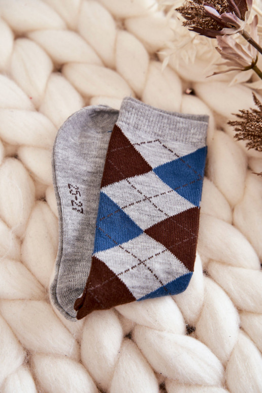 Youth High Checkered Socks 5-Pack Multicolor Youth High Checkered Socks 5-Pack Multicolor