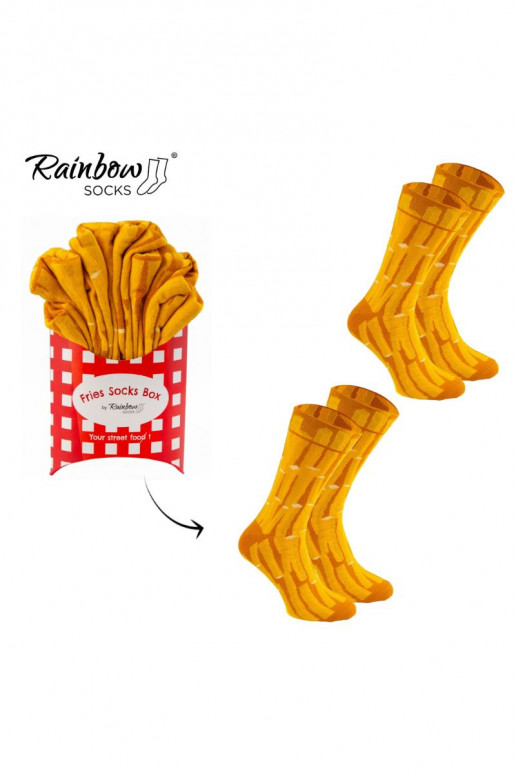 Set of socks Rainbow Socks fries 2 pairs